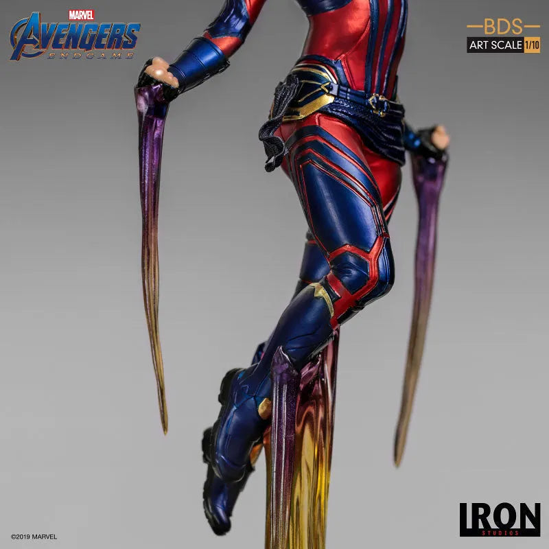Avengers: Endgame / Captain Marvel 1/10 Series Art Scale Statueㅤ – Iron Studios – ActionFigureBrasil