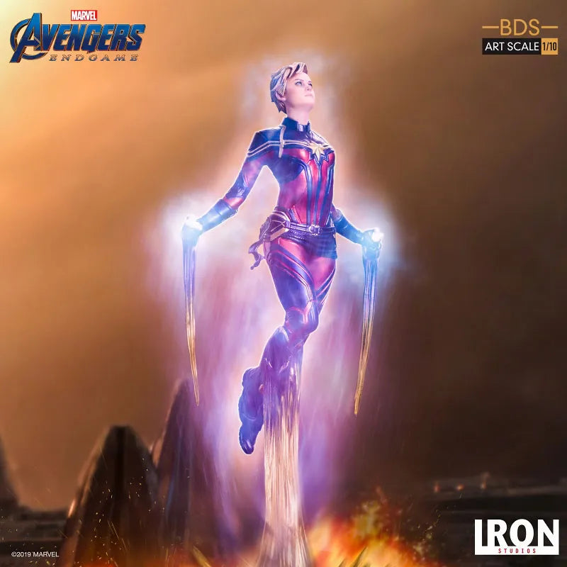Avengers: Endgame / Captain Marvel 1/10 Series Art Scale Statueㅤ – Iron Studios – ActionFigureBrasil