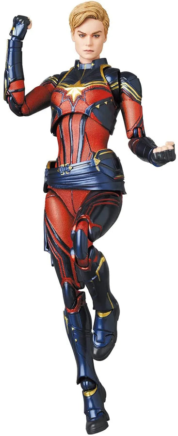 Avengers: Endgame - Captain Marvel - Mafex (No.163) (Medicom Toy)ㅤ – Medicom Toy – ActionFigureBrasil