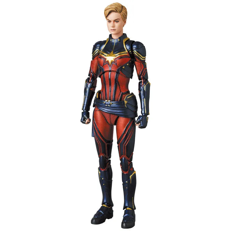 Avengers: Endgame - Captain Marvel - Mafex (No.163) (Medicom Toy)ㅤ – Medicom Toy – ActionFigureBrasil