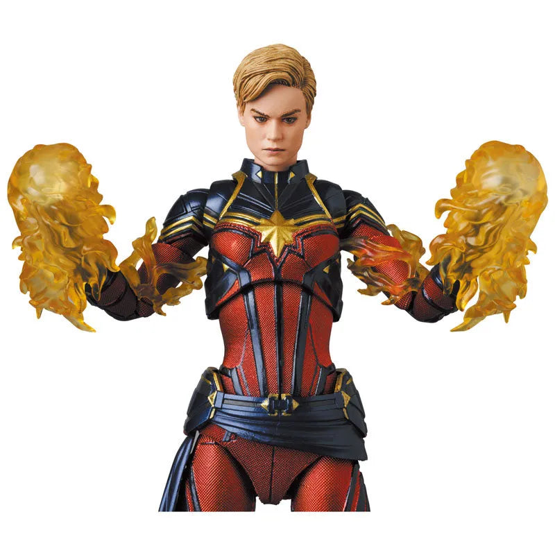 Avengers: Endgame - Captain Marvel - Mafex (No.163) (Medicom Toy)ㅤ – Medicom Toy – ActionFigureBrasil