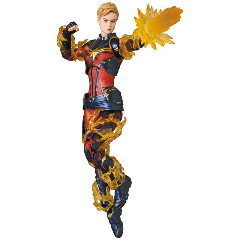 Avengers: Endgame - Captain Marvel - Mafex (No.163) (Medicom Toy)ㅤ – Medicom Toy – ActionFigureBrasil