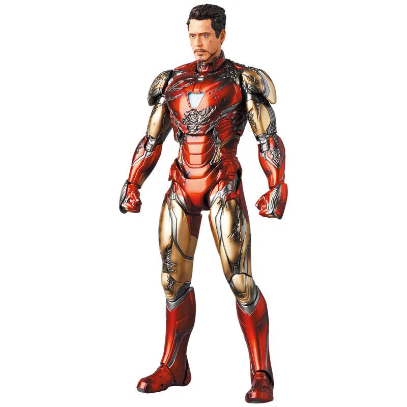Avengers: Endgame - Iron Man Mark 85 - Tony Stark - Mafex No.195 - Battle Damage Ver. (Medicom Toy)ㅤ – Medicom Toy – ActionFigureBrasil