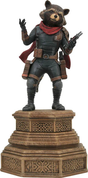 "Avengers: Endgame" PVC Statue Marvel Gallery Rocketㅤ – Diamond Select Toys – ActionFigureBrasil