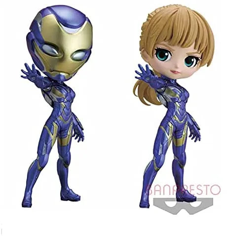Avengers: Endgame - Rescue - Q Posket - Q Posket Marvel - Set Of 2 (Bandai Spirits)ㅤ – Bandai Spirits – ActionFigureBrasil