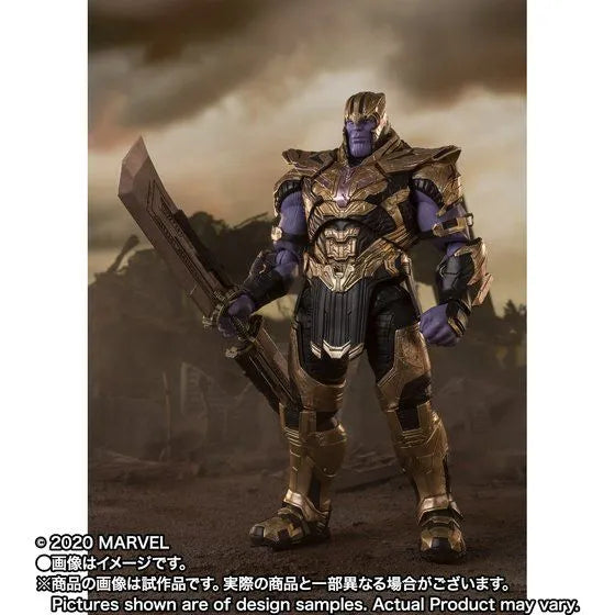 Avengers: Endgame - Thanos - S.H.Figuarts - Final Battle Ver. (Bandai Spirits) [Shop Exclusive]ㅤ – Bandai Spirits – ActionFigureBrasil