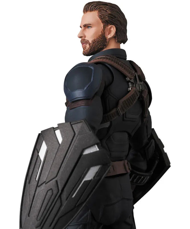 Avengers: Infinity War - Captain America - Mafex No.122 - Infinity War Ver. (Medicom Toy)ㅤ – Medicom Toy – ActionFigureBrasil