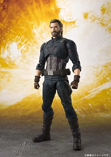 Avengers: Infinity War - Captain America - S.H.Figuarts (Bandai)ㅤ – Bandai – ActionFigureBrasil — acessórios