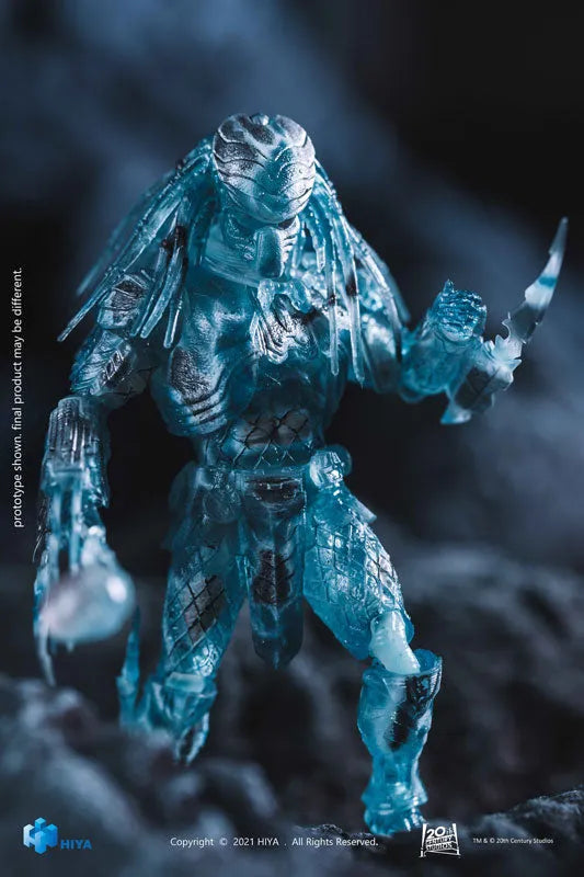 AVP 1/18 Action Figure Active Camouflage Chopper Predatorㅤ – Hiya Toys – ActionFigureBrasil