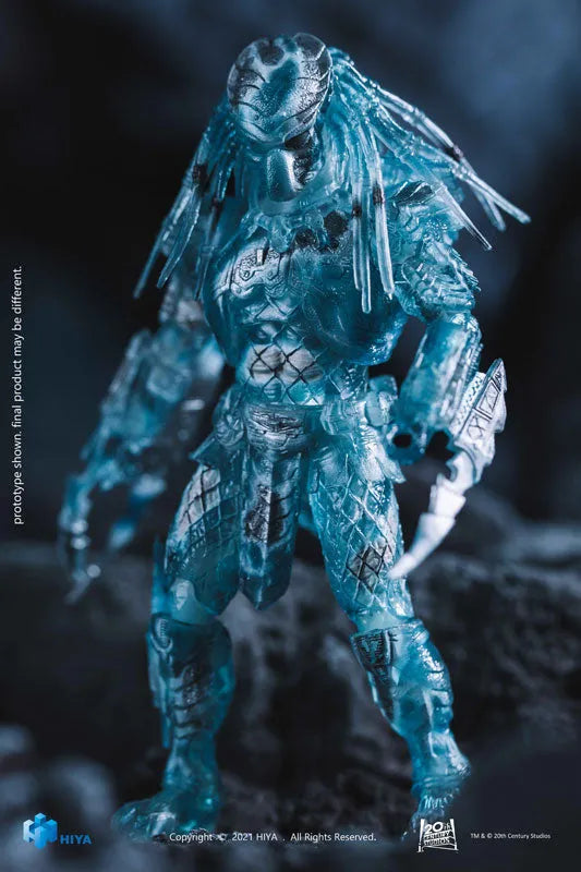 AVP 1/18 Action Figure Active Camouflage Chopper Predatorㅤ – Hiya Toys – ActionFigureBrasil