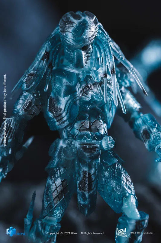 AVP 1/18 Action Figure Active Camouflage Chopper Predatorㅤ – Hiya Toys – ActionFigureBrasil