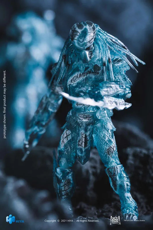 AVP 1/18 Action Figure Active Camouflage Chopper Predatorㅤ – Hiya Toys – ActionFigureBrasil