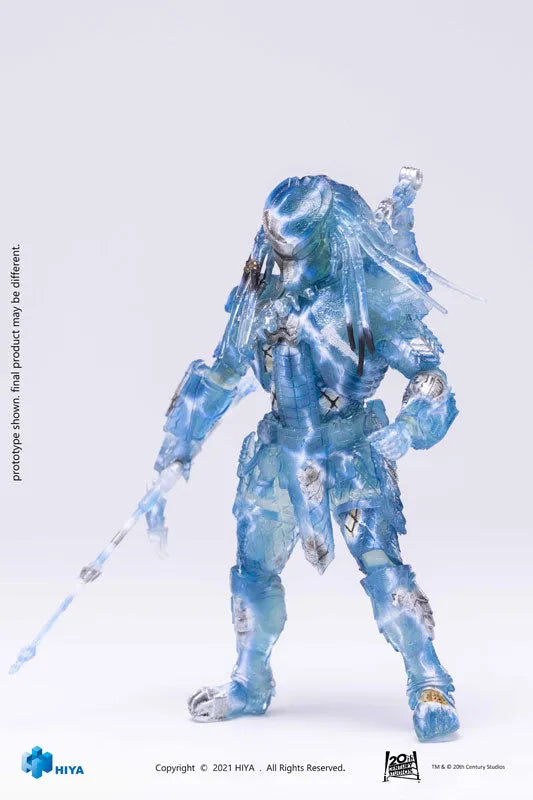 AVP 1/18 Action Figure Active Camouflage Scar Predatorㅤ – Hiya Toys – ActionFigureBrasil