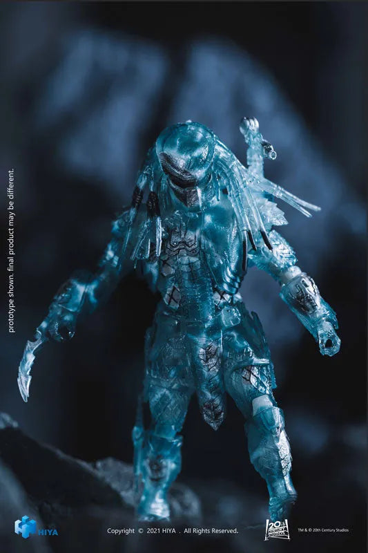 AVP 1/18 Action Figure Active Camouflage Scar Predatorㅤ – Hiya Toys – ActionFigureBrasil