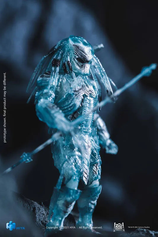 AVP 1/18 Action Figure Active Camouflage Scar Predatorㅤ – Hiya Toys – ActionFigureBrasil
