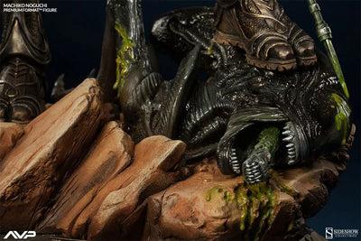 AVP 1/4 Scale Premium Figure - Sea Predator (Machiko Noguchi)ㅤ – Sideshow Collectibles – ActionFigureBrasil — com base expositora