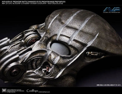 AVP Alien vs Predator Battle Damaged Celtic Predator Mask Prop Replicaㅤ – CoolProps – ActionFigureBrasil — acessórios