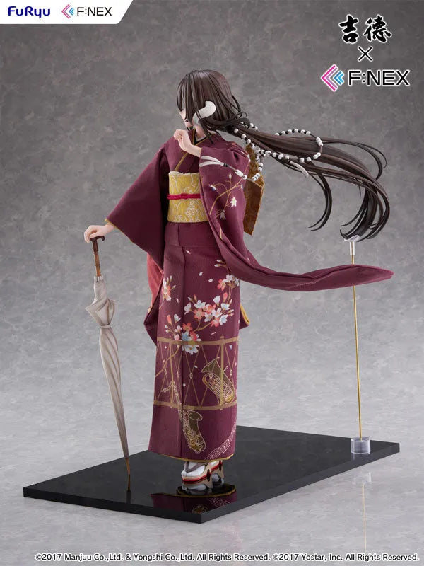 Azur Lane - Mikasa - F:Nex - 1/4 - Beauty in Indigo ver., Nihon Ningyou (FuRyu, Yoshitoku)ㅤ – FuRyu – ActionFigureBrasil