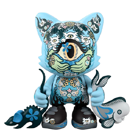 Azure Ailurophile SuperJanky – Superplastic – ActionFigure Brasil