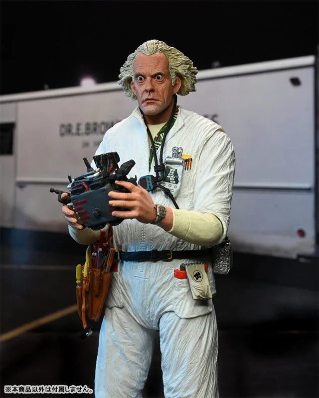 Back To The Future / Doc Emmet Brown Ultimate 7 Inch Action Figure 1985 verㅤ – NECA – ActionFigureBrasil