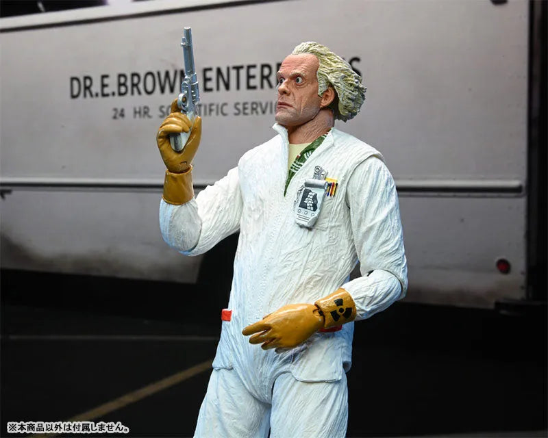 Back To The Future / Doc Emmet Brown Ultimate 7 Inch Action Figure 1985 verㅤ – NECA – ActionFigureBrasil