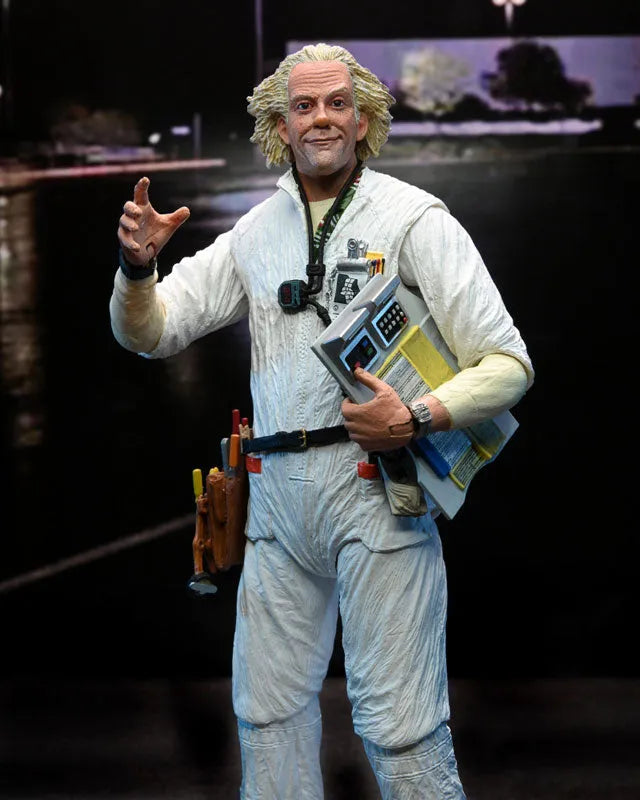 Back To The Future / Doc Emmet Brown Ultimate 7 Inch Action Figure 1985 verㅤ – NECA – ActionFigureBrasil
