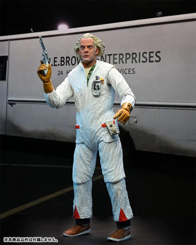 Back To The Future / Doc Emmet Brown Ultimate 7 Inch Action Figure 1985 verㅤ – NECA – ActionFigureBrasil