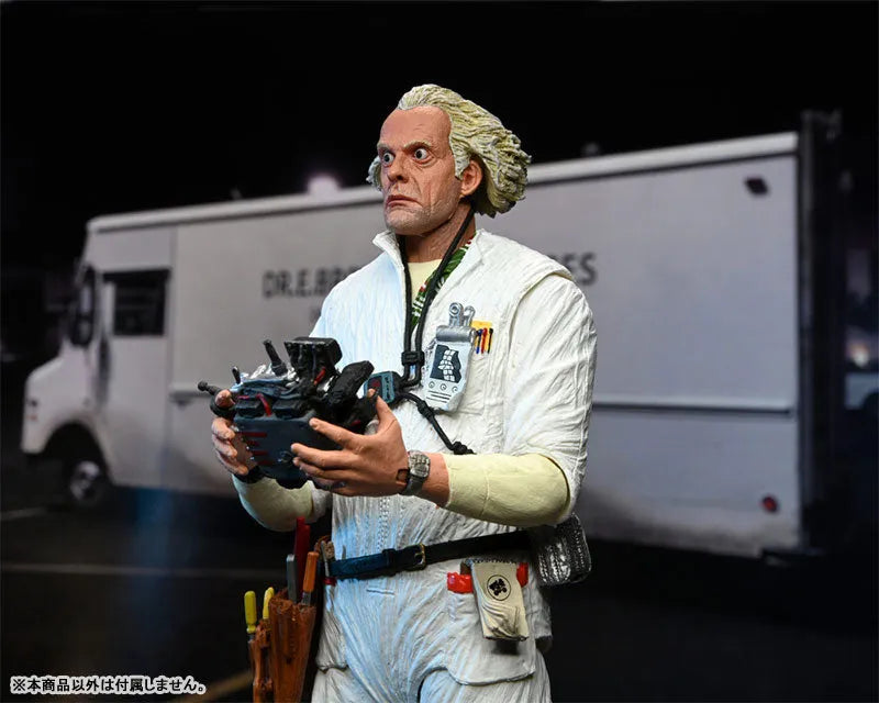 Back To The Future / Doc Emmet Brown Ultimate 7 Inch Action Figure 1985 verㅤ – NECA – ActionFigureBrasil