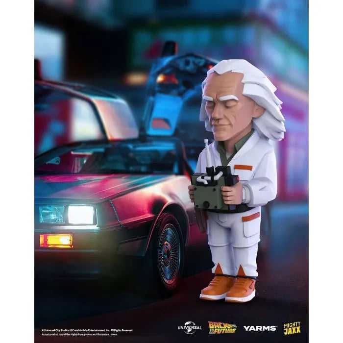 Back To The Future - Dr. Emmett Brown - Vinyl Art Statue (Mighty Jaxx)ㅤ – Mighty Jaxx – ActionFigureBrasil