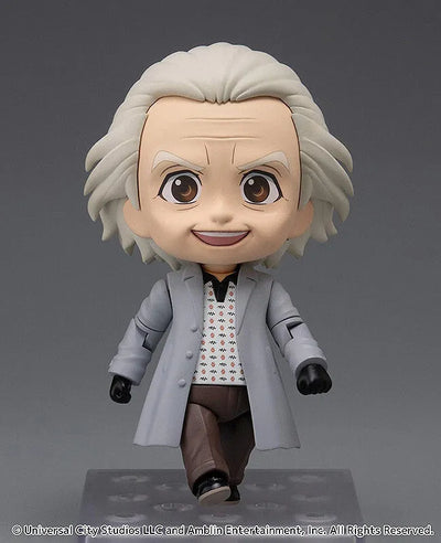 Back to the Future - Emmett Brown - Nendoroid #2363 (1000Toys, Good Smile Company)ㅤ – 1000Toys – ActionFigureBrasil — ângulo diferente