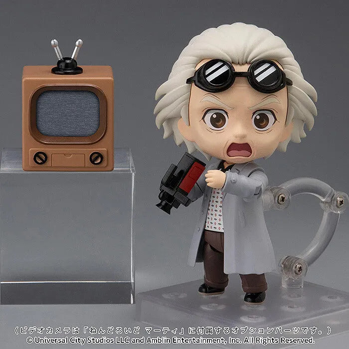 Back to the Future - Emmett Brown - Nendoroid #2363 (1000Toys, Good Smile Company)ㅤ – 1000Toys – ActionFigureBrasil