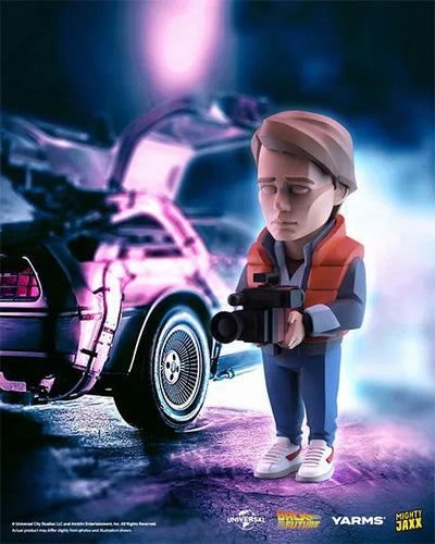 Back To The Future - Marty McFly - Vinyl Art Statue (Mighty Jaxx)ㅤ – Mighty Jaxx – ActionFigureBrasil — ângulo diferente