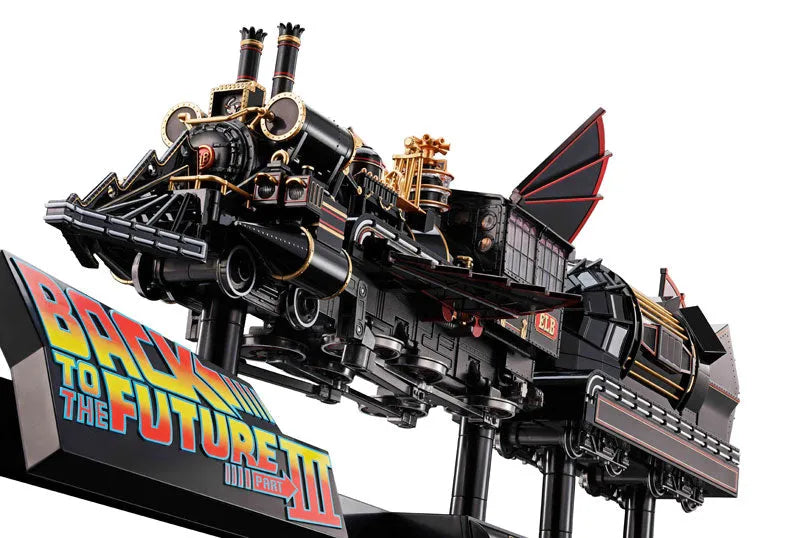 Back to the Future Part III - Clara Clayton - Einstein - Emmett Brown - Jennifer Parker - Jules Brown - Marty McFly - Verne Brown - Chogokin - Time Train (Bandai Spirits)ㅤ – Bandai Spirits – ActionFigureBrasil