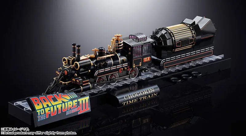 Back to the Future Part III - Clara Clayton - Einstein - Emmett Brown - Jennifer Parker - Jules Brown - Marty McFly - Verne Brown - Chogokin - Time Train (Bandai Spirits)ㅤ – Bandai Spirits – ActionFigureBrasil