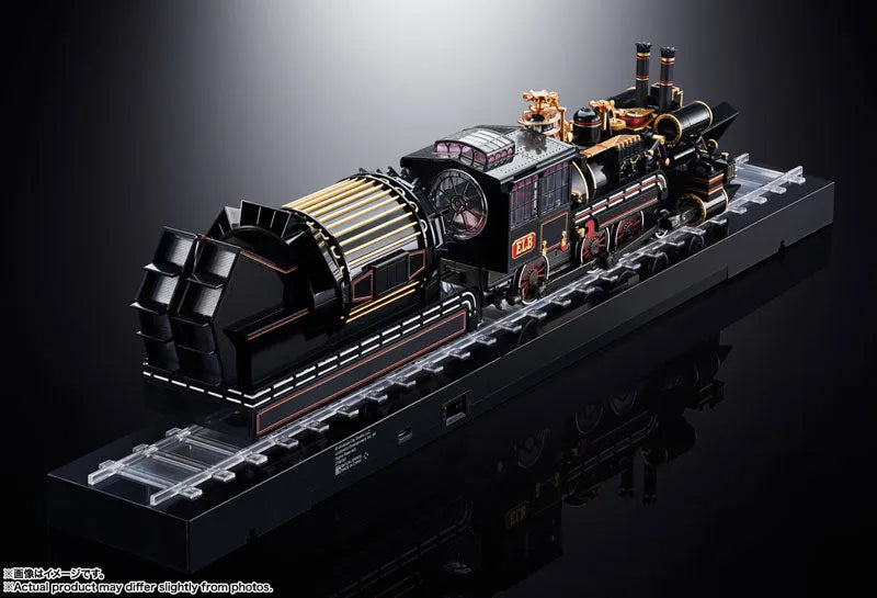 Back to the Future Part III - Clara Clayton - Einstein - Emmett Brown - Jennifer Parker - Jules Brown - Marty McFly - Verne Brown - Chogokin - Time Train (Bandai Spirits)ㅤ – Bandai Spirits – ActionFigureBrasil