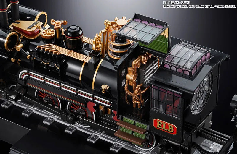 Back to the Future Part III - Clara Clayton - Einstein - Emmett Brown - Jennifer Parker - Jules Brown - Marty McFly - Verne Brown - Chogokin - Time Train (Bandai Spirits)ㅤ – Bandai Spirits – ActionFigureBrasil