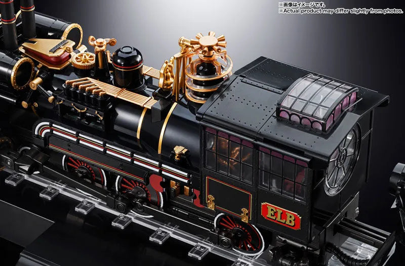 Back to the Future Part III - Clara Clayton - Einstein - Emmett Brown - Jennifer Parker - Jules Brown - Marty McFly - Verne Brown - Chogokin - Time Train (Bandai Spirits)ㅤ – Bandai Spirits – ActionFigureBrasil