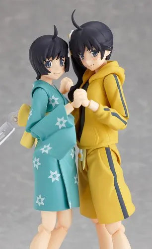 Bakemonogatari - Nisemonogatari - Araragi Tsukihi - Figma #156 (Max Factory)ㅤ – Max Factory – ActionFigureBrasil