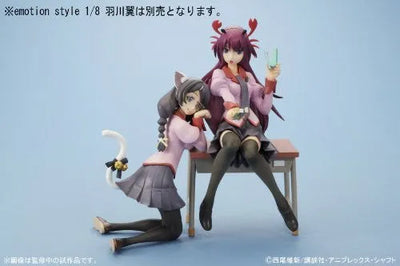 Bakemonogatari - Senjougahara Hitagi - 1/8 - Emotion Style (Bandai)ㅤ – Bandai – ActionFigureBrasil — close