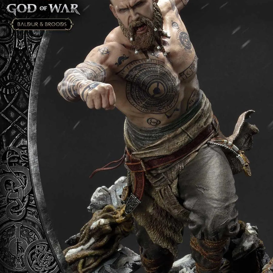 Baldur & Broods (Exclusive Version) God of War – Prime1Studio – ActionFigure Brasil