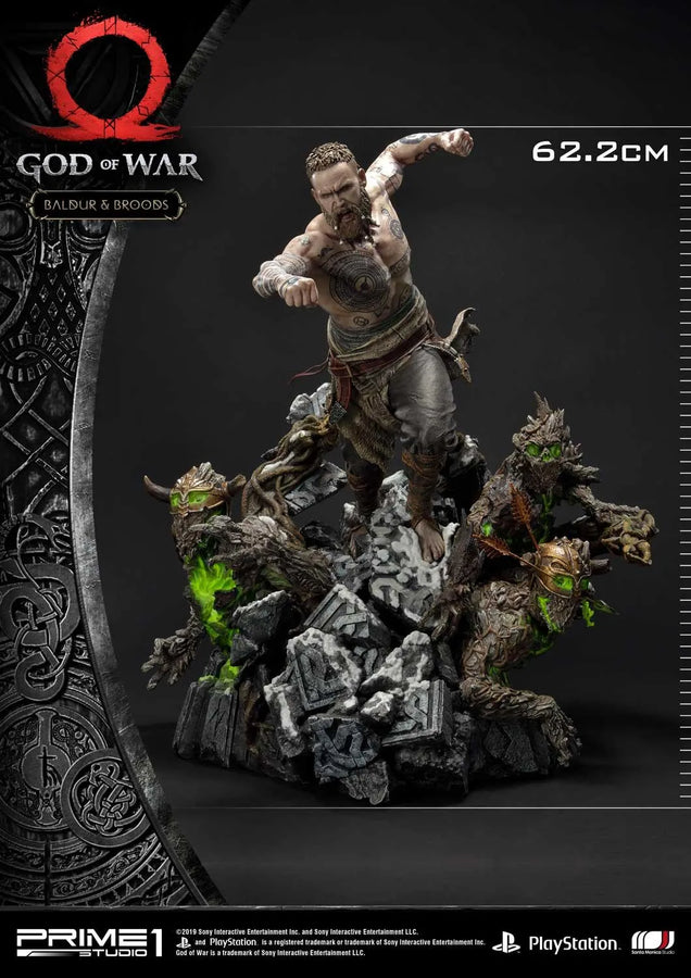 Baldur & Broods (Exclusive Version) God of War – Prime1Studio – ActionFigure Brasil