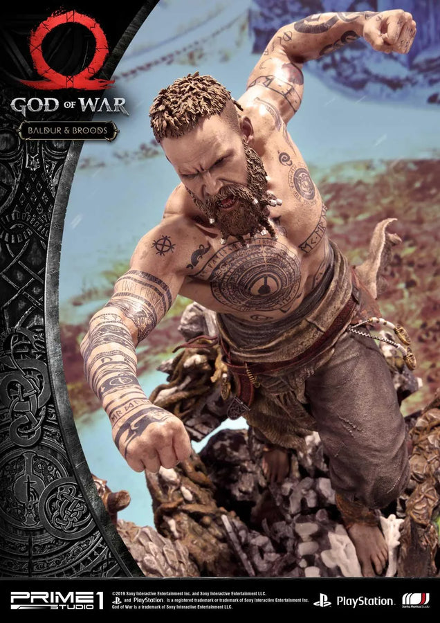 Baldur & Broods (Exclusive Version) God of War – Prime1Studio – ActionFigure Brasil
