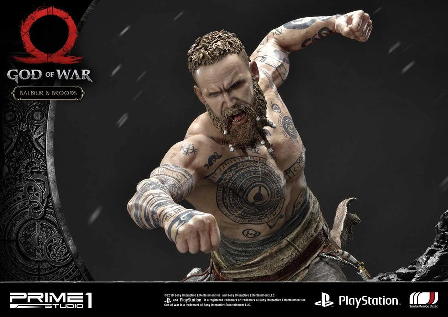 Baldur & Broods (Exclusive Version) God of War – Prime1Studio – ActionFigure Brasil
