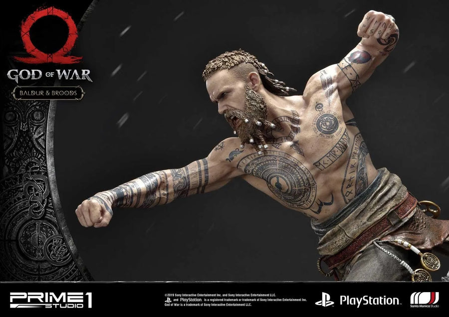 Baldur & Broods (Exclusive Version) God of War – Prime1Studio – ActionFigure Brasil