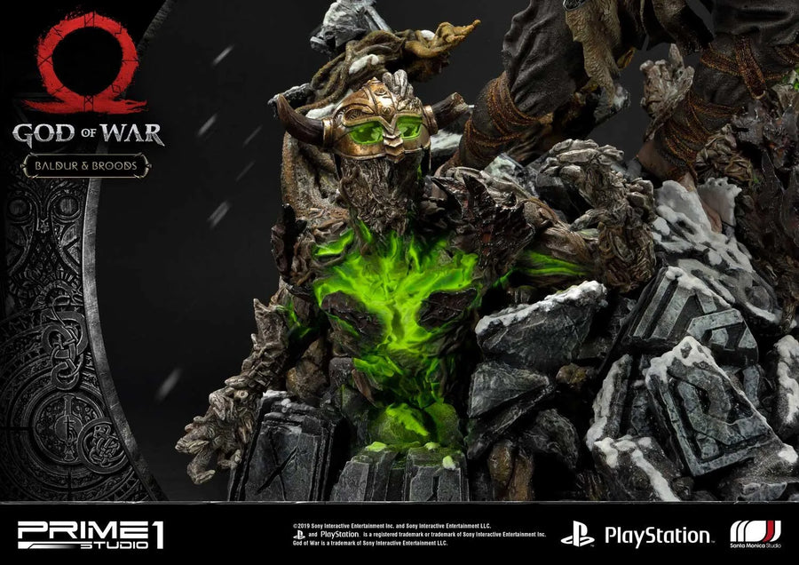 Baldur & Broods (Exclusive Version) God of War – Prime1Studio – ActionFigure Brasil