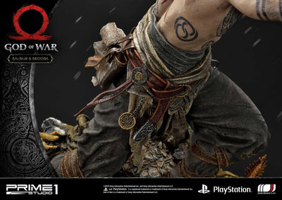 Baldur & Broods (Exclusive Version) God of War – Prime1Studio – ActionFigure Brasil