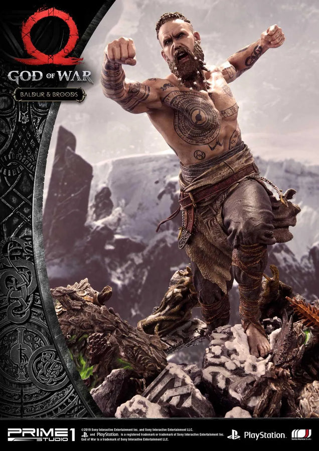 Baldur & Broods (Regular Version) God of War – Prime1Studio – ActionFigure Brasil