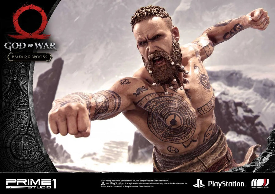 Baldur & Broods (Regular Version) God of War – Prime1Studio – ActionFigure Brasil