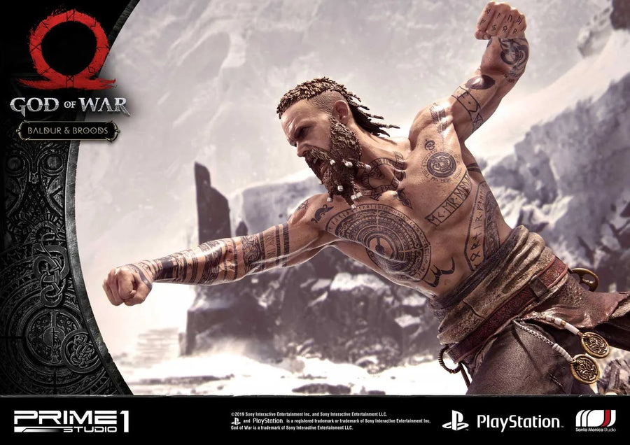 Baldur & Broods (Regular Version) God of War – Prime1Studio – ActionFigure Brasil
