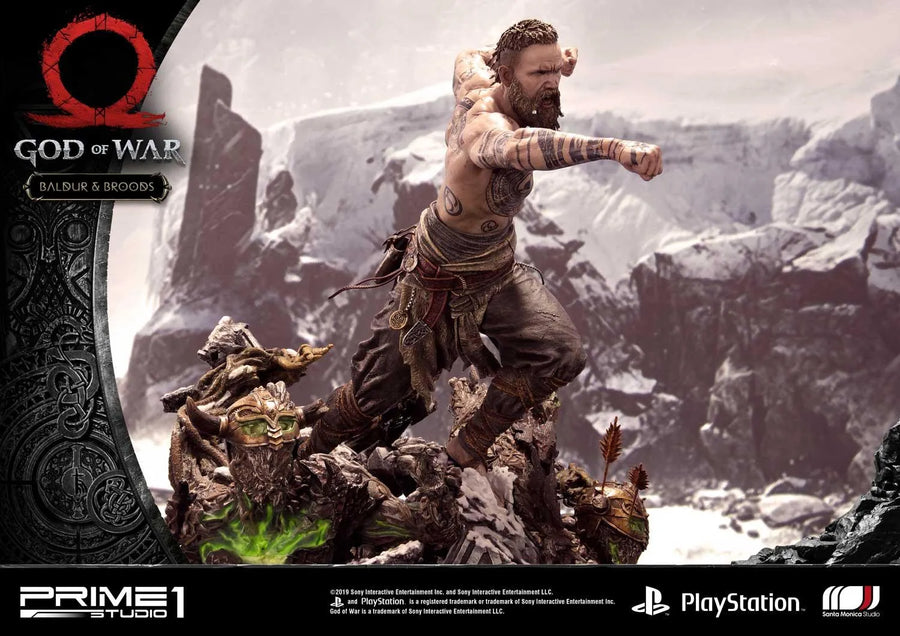 Baldur & Broods (Regular Version) God of War – Prime1Studio – ActionFigure Brasil